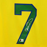 Bebeto Signed Brazil FC Soccer Jersey #7 with Beckett COA
