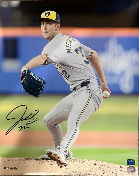 JACOB MISIOROWSKI - Milwaukee Brewers - Signed 16x20 Photo #1 AUTO - Prova