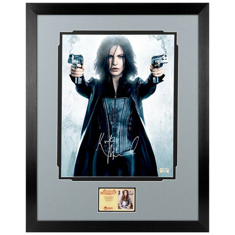 Kate Beckinsale Autographed Underworld Awakening Selene 11x14 Framed Photo