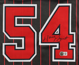 Horace Grant Signed Chicago Bulls Nike Air Jordan Jersey (Beckett) 4xNBA Champ