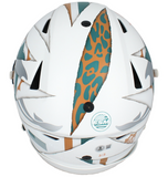 Tyreek Hill Signed "Cheetah" Dolphins Painted Speedflex Helmet Fanatics LE 2/2