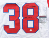 Roland James Signed New England Patriots Jersey "1985 AFC Champs" (JSA COA) RB
