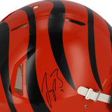 JOE BURROW Autographed Cincinnati Bengals Speed Authentic Helmet FANATICS