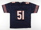 Dick Butkus Signed Chicago Bears Jersey (Beckett) 8xPro Bowl 1965-1972 L.B.