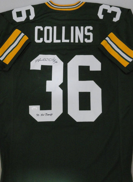 Packers NICK COLLINS Signed Custom Replica Green Jersey AUTO w/ SB XLV CHAMP JSA