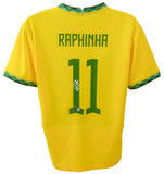 Raphinha Signed Brazil National Team Nike Authentic Jersey /Beckett Barcelona FC