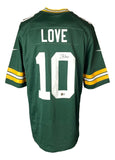 Jordan Love Signed Green Bay Packers Green Nike Game Replica Jersey BAS ITP