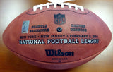 Russell Wilson Signed Super Bowl Leather Football Seattle Seahawks RW Holo