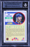 Sabres Dave Andreychuk Authentic Signed 1990 Score #189 Card BAS Slabbed