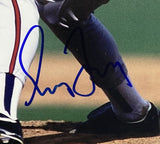 Greg Maddux Signed Framed 11x14 Atlanta Braves Photo BAS