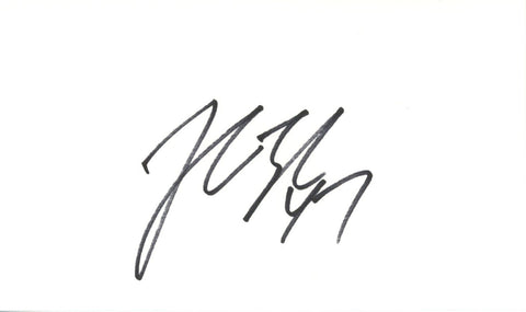 John Lynch Autographed/Signed Denver Broncos Index Card Beckett 45311
