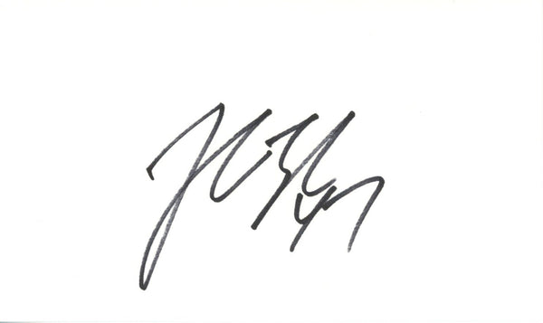 John Lynch Autographed/Signed Denver Broncos Index Card Beckett 45311