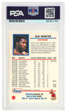 Ray Mercer Signed 1991 Kayo Boxing Trading Card #117 - (PSA Encapsulated)
