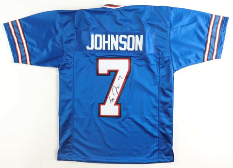 Taron Johnson Signed Buffalo Bills Jersey (JSA COA) 2018 Draft Pick/ Weber State