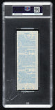 Ozzie Smith Signed 1985 World Series Ticket (PSA Graded 9) St Louis Cardinals SS