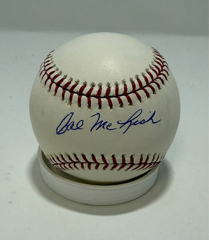 CAL McLISH Signed Official MLB Baseball AUTO