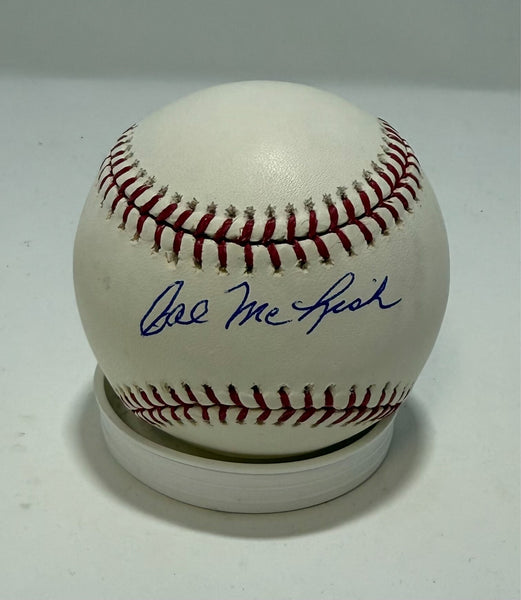 CAL McLISH Signed Official MLB Baseball AUTO