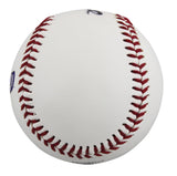 D-Backs Mark Grace Authentic Signed Logo Fotoball Baseball BAS #BV70357