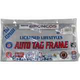Denver Broncos Super Bowl XXXII Champions Automotive License Plate Frame 57497