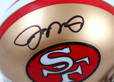 Joe Montana Autographed 49ers 64-95 Mini Helmet-Beckett Hologram *Black