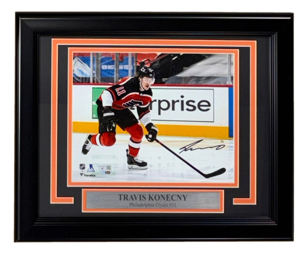 Travis Konecny Signed Framed 8x10 Philadelphia Flyers Photo Fanatics