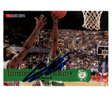 Dominique Wilkins Autographed 1995 NBA Hoops #13 Trading Card Beckett 54247
