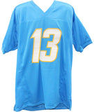 Keenan Allen Autographed/Signed Pro Style Sz XL Beckett Witness 55359