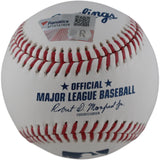 Dennis Eckersley Autographed Oakland Athletics OML Baseball HOF Fanatics 51574