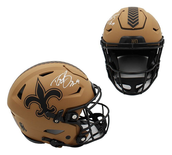 brees speedflex helmet Drew Brees Signed New Orleans Saints Speed Flex Authentic STS 2 NFL He – Super Sports Center