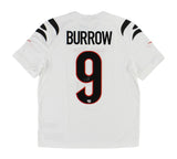 Joe Burrow Signed Cincinnati Bengals Nike Game White NFL Jersey