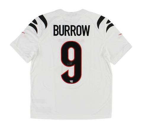 Joe Burrow Signed Cincinnati Bengals Nike Game White NFL Jersey