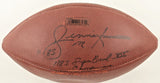 Dennis McKinnon Signed NFL Football Inscribed "1985 Super Bowl XX Champions" JSA
