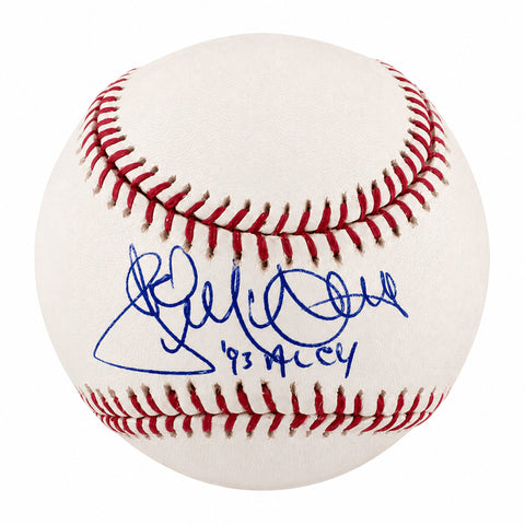 Jack McDowell Signed Rawlings (Selig) MLB Baseball w/93 AL CY - (SCHWARTZ COA)