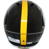 Jack Sawyer Autographed Pittsburgh Steelers F/S Helmet Beckett Witness 51625