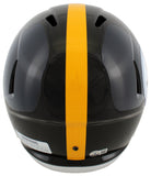 Steelers Chase Claypool Signed Full Size Speed Rep Helmet w/ Yellow Sig BAS Wit