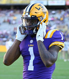 Kayshon Boutte Signed LSU Tigers Jersey (Beckett) 2023 Patriots Draft Pick WR