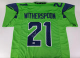 Devon Witherspoon Signed Seattle Seahawks Jersey (Beckett) 2023 1st Round Pck DB