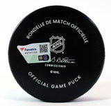 Martin Necas Autographed Colorado Avalanche Official Game Puck - Fanatics COA
