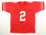 Chris Olave Signed Ohio State Buckeyes Jersey (Beckett) All Big Ten / Receiver