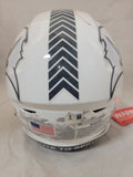 TOM BRADY & MIKE EVANS "SB CHAMPS" SIGNED BUCCANEERS STS3 SPEEDFLEX HELMET