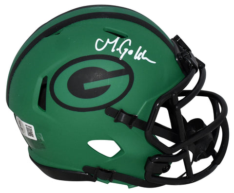 MATTHEW GOLDEN SIGNED GREEN BAY PACKERS RAVE SPEED MINI HELMET BECKETT