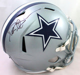 Deion Sanders Autographed Dallas Cowboys F/S Speed Helmet- Beckett W Hologram