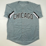 Autographed/Signed AJ A.J. Pierzynski Chicago Grey Jersey PSA/DNA COA