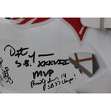 Super Bowl 37 Autographed Tampa Bay Buccaneers F/S TB Helmet HOF Beckett 48026