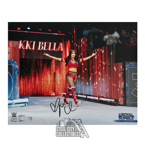 Nikki Bella Autographed WWE 16x20 Wrestling Photo - Fanatics (2025 Royal Rumble)