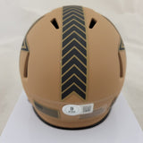 TROY AIKMAN SIGNED DALLAS COWBOYS STS 2 SPEED MINI HELMET BECKETT QR