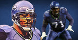 Walter Jones Signed Seahawks Career Stat Jersey Inscribed "HOF '14" (JSA) O-Line