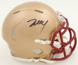 Zay Flowers Signed Boston College Eagles Speed Mini Helmet (JSA) Ravens W.R.