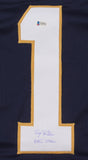 Regis Philbin Signed Notre Dame Fighting Irish Jersey Inscribed "Notre Dame" COA