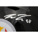 Pat Freiermuth Autographed/Signed Pittsburgh Steelers F/S Helmet Beckett 48402